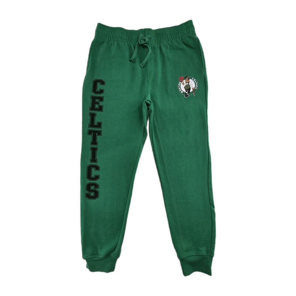 Boston Celtics Green Sweatpants L UNK NBA Logo Streetwear Fan Joggers